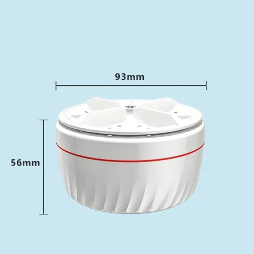 QuickCleanMini™ Ultrasonic Travel Laundry Washer