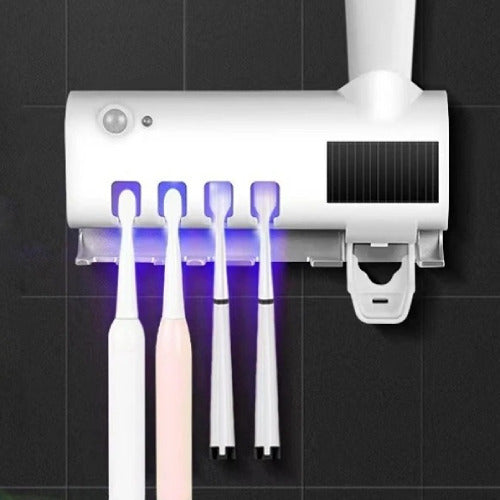 SanitizePro™ Wall-Mounted Electric Toothbrush Holder Set