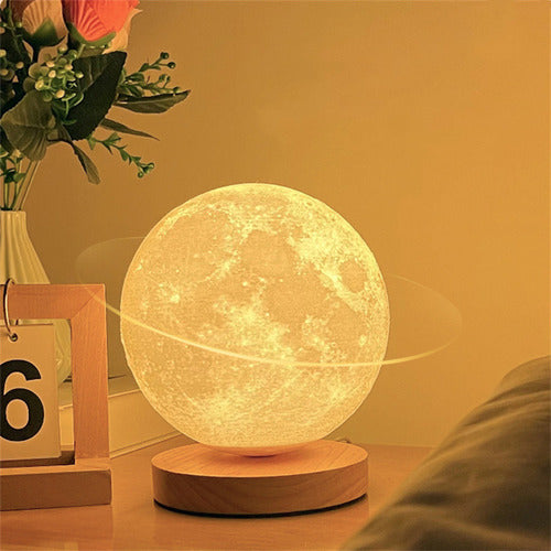 SpinGlow™ 360° Rotation Moon Night Light