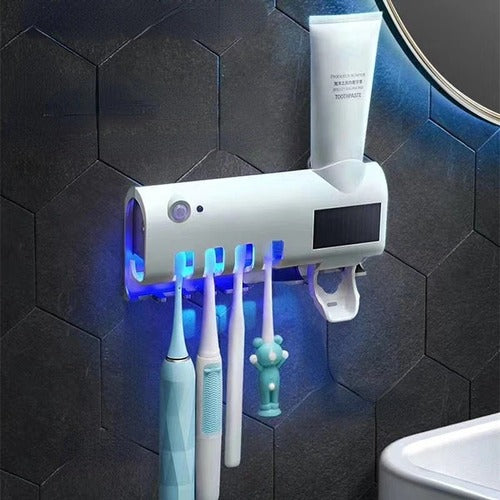 SanitizePro™ Wall-Mounted Electric Toothbrush Holder Set