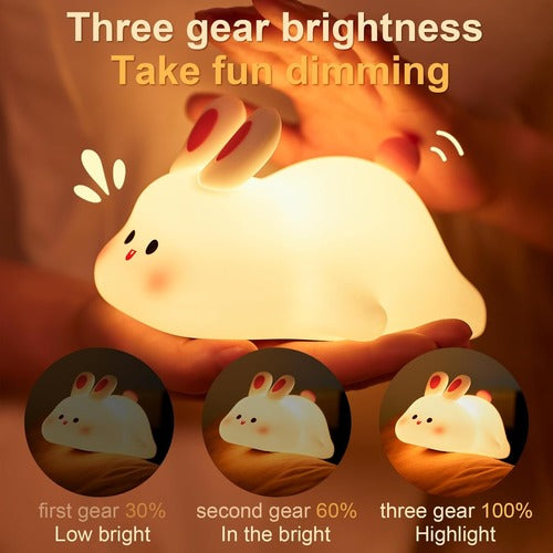 BunnyGlow™ Rechargeable Rabbit Night Light
