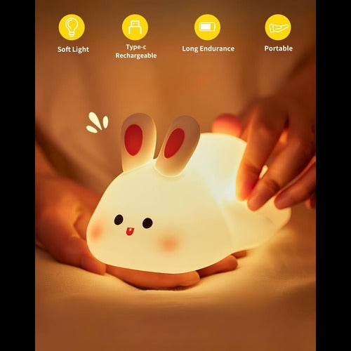 BunnyGlow™ Rechargeable Rabbit Night Light