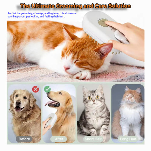 PurrfectSteam™ 3-in-1 Pet Groomer – For a Cleaner, Healthier Pet and Home