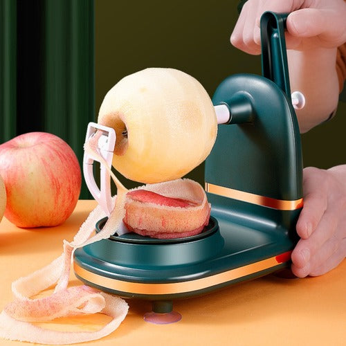 QuickPeelCutter™ Fast Vegetable and Fruit Manual Peeler with Slicer