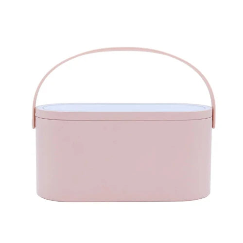 GlamCase™ Lighted Makeup Mirror with Storage and Portable LED Beauty Box